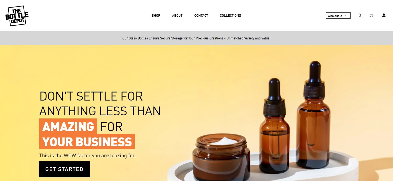 The Bottle Depot — projects preview