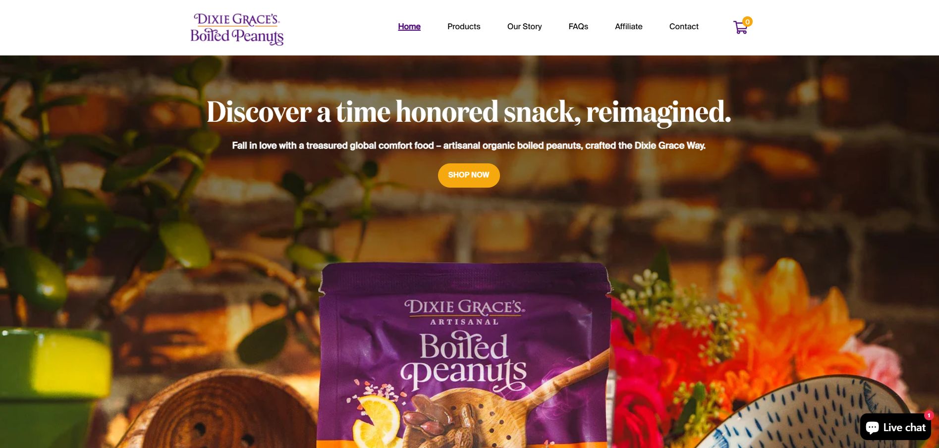 Dixie Grace's Boiled Peanuts — projects preview