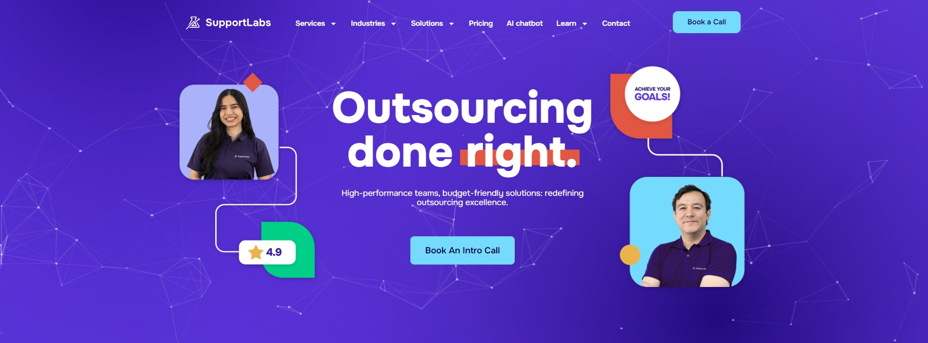 SupportLabs — projects preview