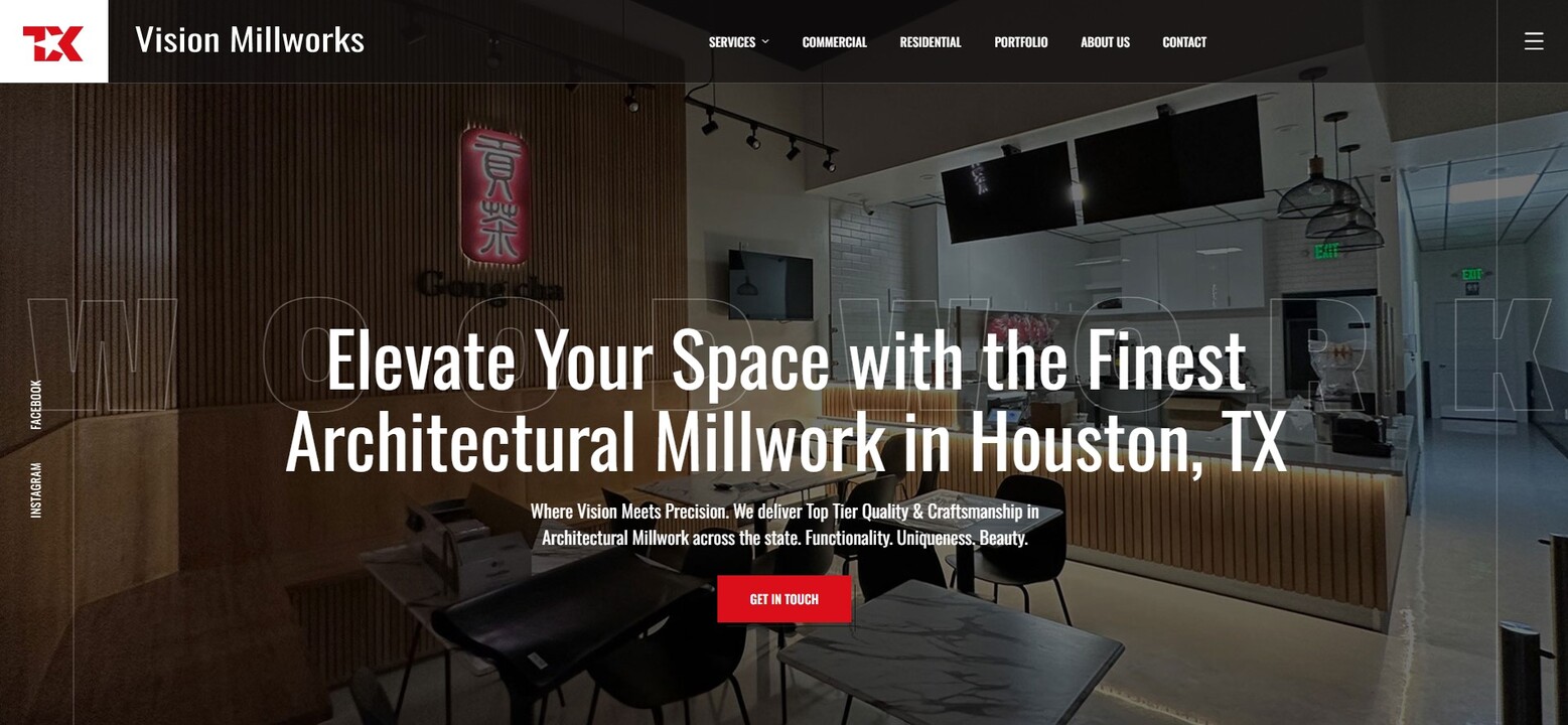 TX Vision Millworks — projects preview